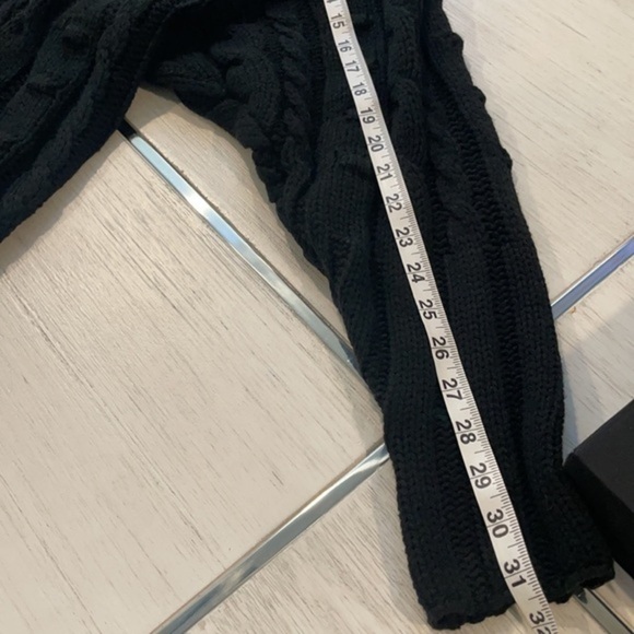 NWT Afrm Bostom Long Cable V-Neck Sweater M/L - Picture 10 of 10